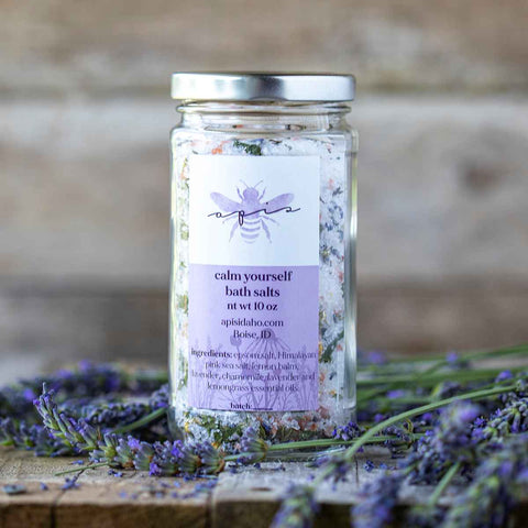 Calm Yourself Bath Salt Apis Natural Skincare