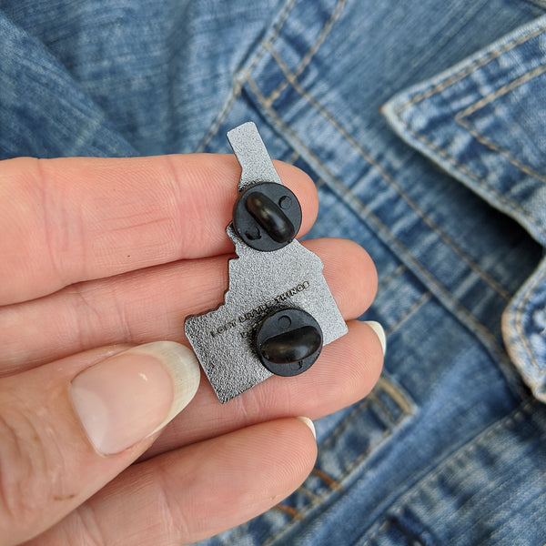 Lost Little Things - Celebrate Idaho Enamel Pin