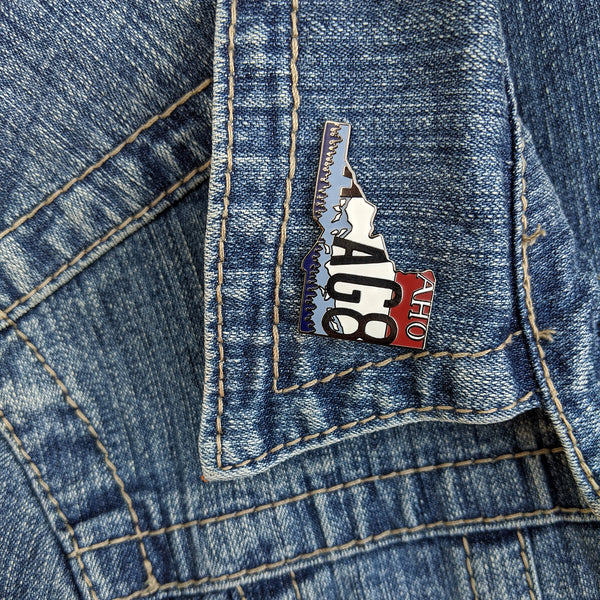 Lost Little Things - Celebrate Idaho Enamel Pin