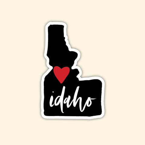 Sticker - Idaho (black)