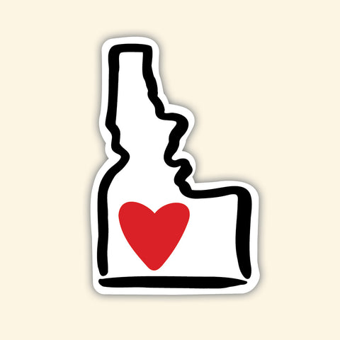 Sticker - Large Idaho outline