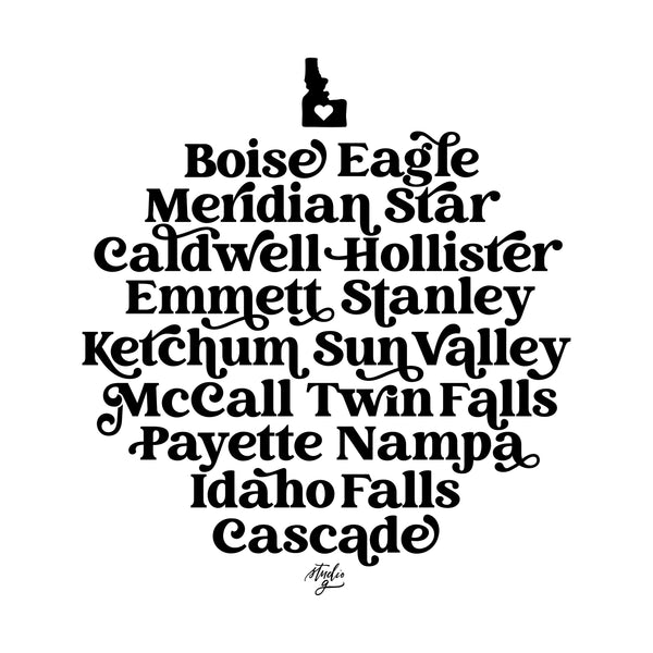 Tote - Sweet 16 Idaho Cities