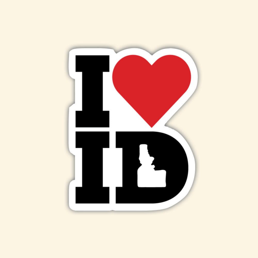 Sticker - I (heart) Idaho