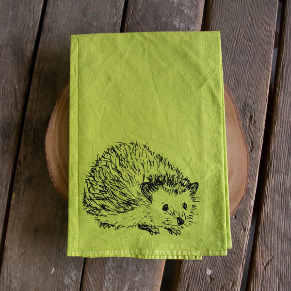 Dyed Hedgehog Tea Towel