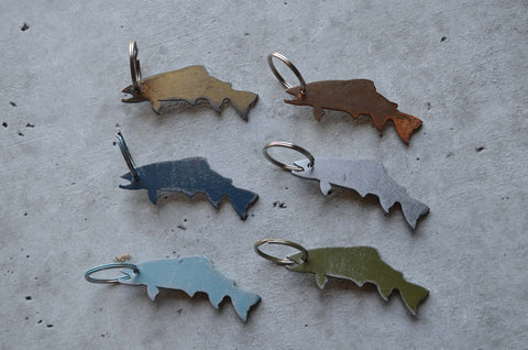 Fosterweld Trout Bottle Opening Keychain