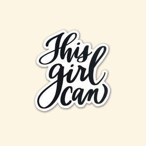 Sticker - This Girl Can