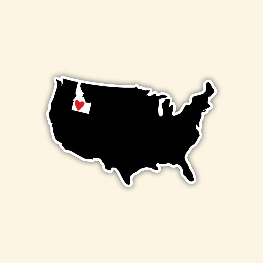 Sticker - USA Idaho