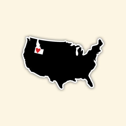 Sticker - USA Idaho