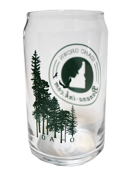 Idaho Wilderness Can Glass, Banana Ink