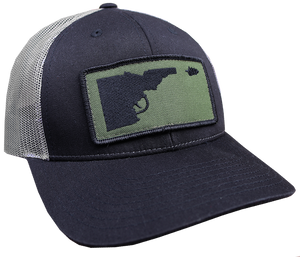 BANANA ink Hat, tree gun patch