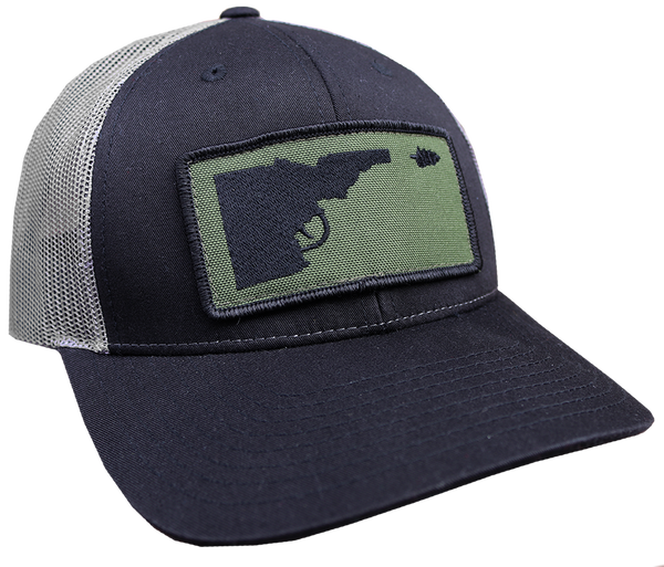 BANANA ink Hat, tree gun patch