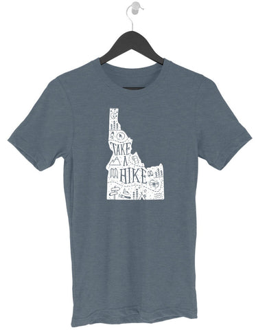 Take a Hike Teal Unisex Tee