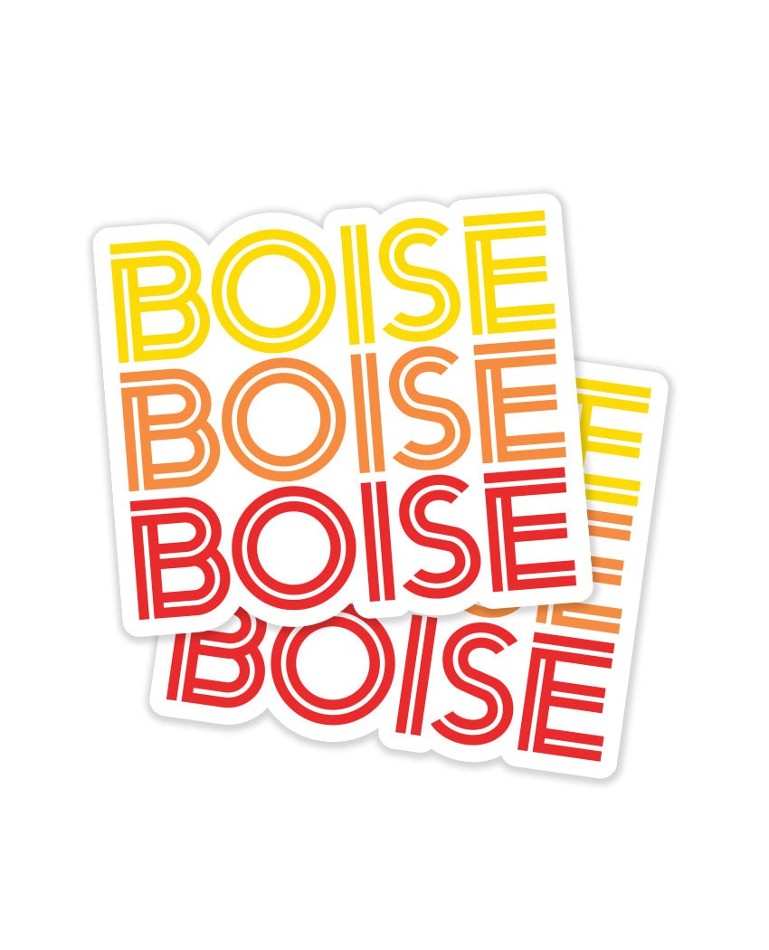 BoiseBoiseBoise Sticker