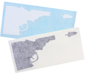 Banana Ink Idaho Tree Gun Sticker