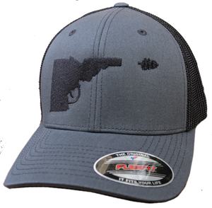 BANANA ink tree gun flex fit hat