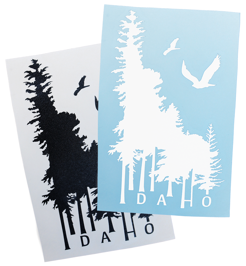 Banana ink Idaho Wilderness Sticker