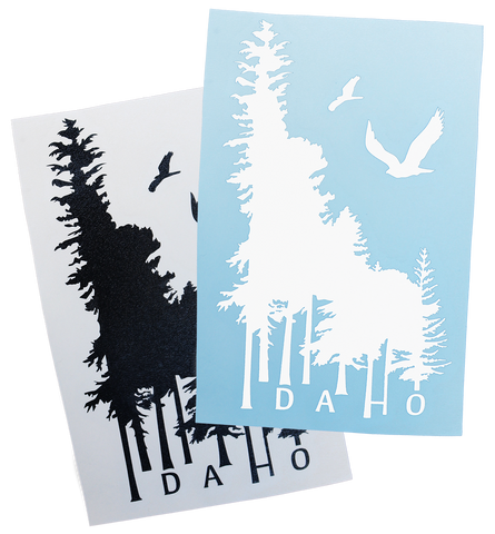 Banana ink Idaho Wilderness Sticker